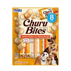 Churu Bocaditos Bites de Pollo para perros 8 sobres x 12gr
