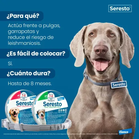 Collar antiparasitario Seresto -8kg - Image 9