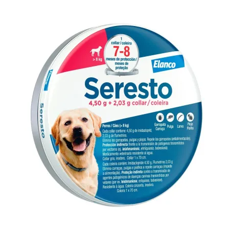 Collar Antiparasitario Seresto +8kg