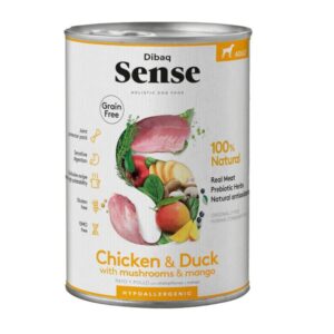 Dibaq Adult Adult Sense Grain Free Pollo y Pato lata para perros
