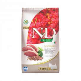 Farmina Quinoa Adult mini esterilizado con pato 7kg