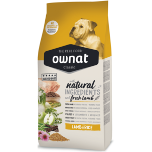 Ownat Classic Lamb and Rice 20Kg