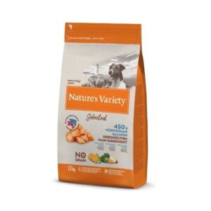 Pienso perros Nature's Variety Selected Mini Salmón 7kg